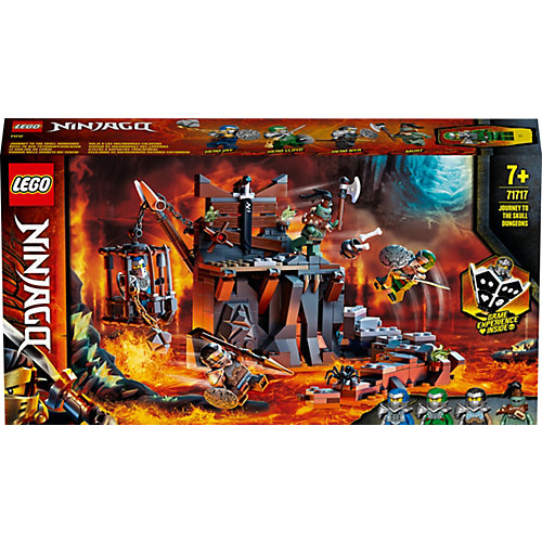 Конструктор LEGO Ninjago 71717: Путешествие в Подземелье черепа от LEGO