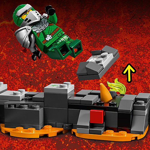 Конструктор LEGO Ninjago 71717: Путешествие в Подземелье черепа от LEGO