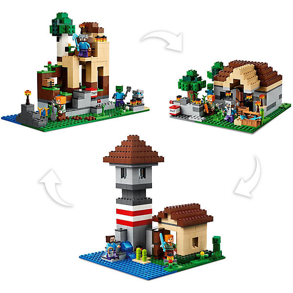 LEGO® Minecraft™ 21161 Die Crafting-Box 3