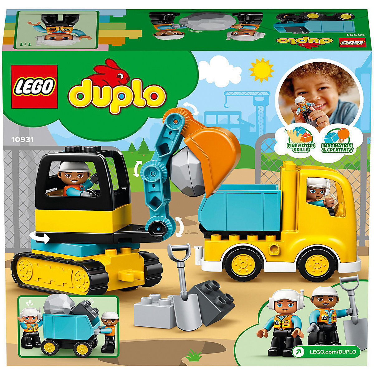 LEGO® DUPLO 10931 Bagger und LEGO DUPLO | myToys