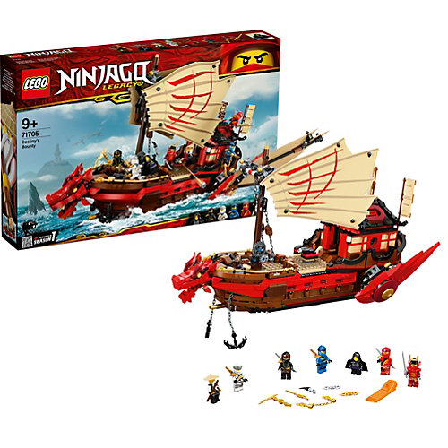Конструктор LEGO Ninjago 71705: Летающий корабль Мастера Ву от LEGO