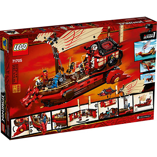 Конструктор LEGO Ninjago 71705: Летающий корабль Мастера Ву от LEGO