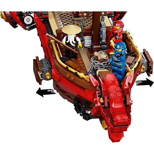 Конструктор LEGO Ninjago 71705: Летающий корабль Мастера Ву от LEGO