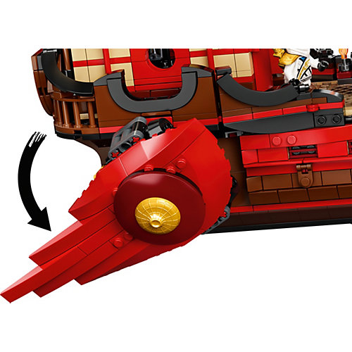 Конструктор LEGO Ninjago 71705: Летающий корабль Мастера Ву от LEGO