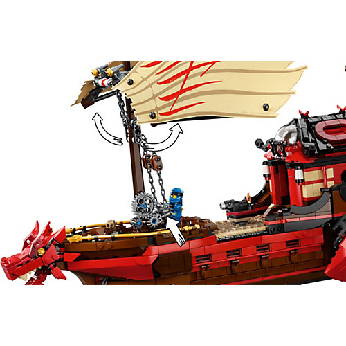 Конструктор LEGO Ninjago 71705: Летающий корабль Мастера Ву от LEGO
