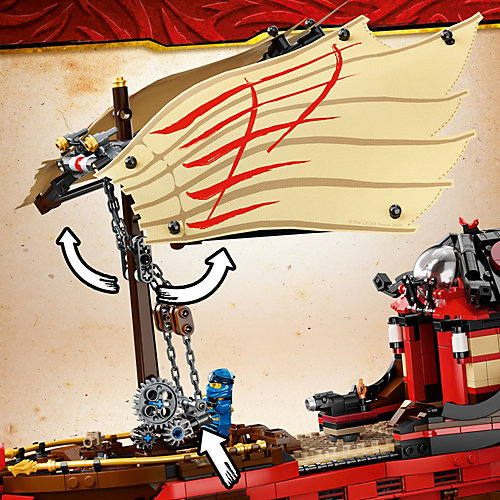 Конструктор LEGO Ninjago 71705: Летающий корабль Мастера Ву от LEGO