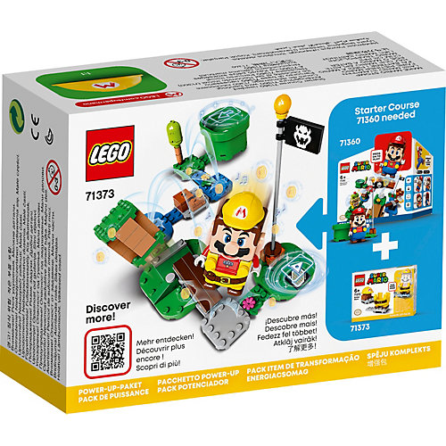 Конструктор LEGO Super Mario Марио-строитель. Набор усилений 71373, 10 элементов от LEGO