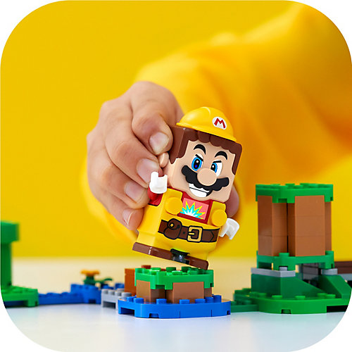 Конструктор LEGO Super Mario Марио-строитель. Набор усилений 71373, 10 элементов от LEGO