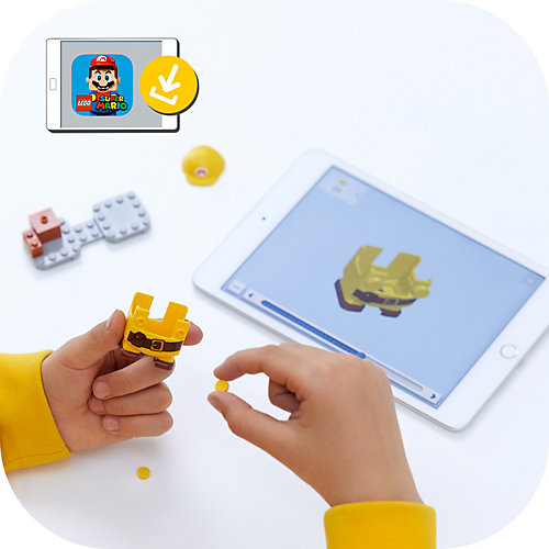 Конструктор LEGO Super Mario Марио-строитель. Набор усилений 71373, 10 элементов от LEGO