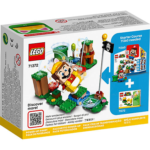 Конструктор LEGO Super Mario Марио-кот. Набор усилений 71372, 11 элементов от LEGO