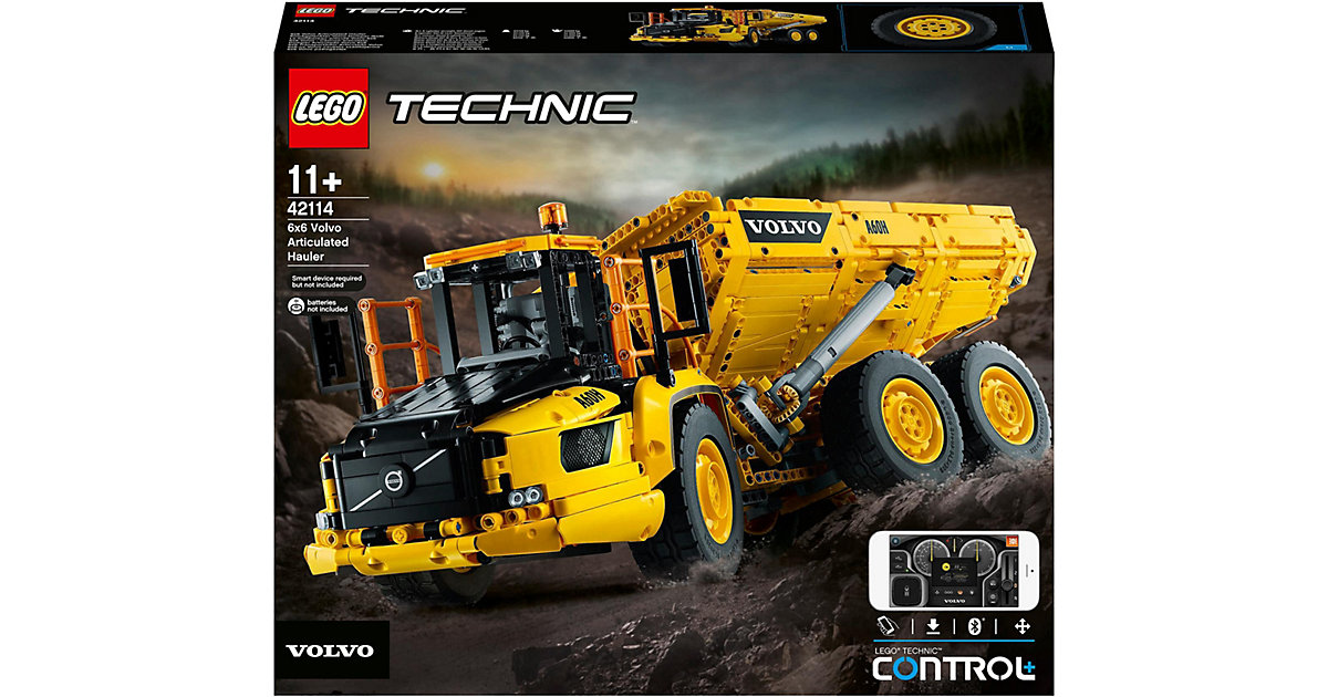 Spielzeug: Lego  Technic 42114 Knickgelenkter Volvo-Dumper (6x6)