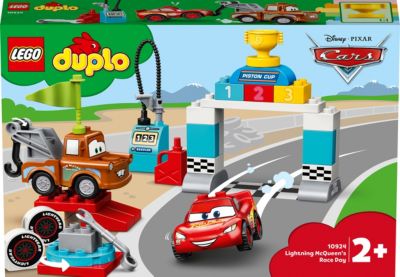 Конструктор LEGO DUPLO Cars 10924: Гонки Молнии МакКуина