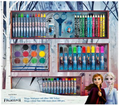Malkoffer Mega-Malspaß Die Eiskönigin 2, über 100 Teile