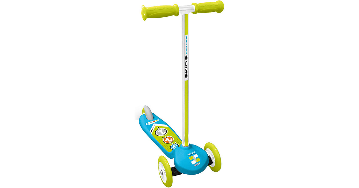 Stamp Tretroller Steering 3 Räder - Skids Control, blau