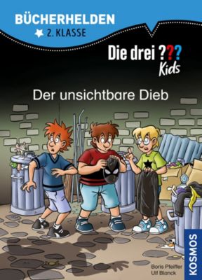 Image of Buch - Die drei ??? Kids, Bücherhelden 2. Klasse, Der unsichtbare Dieb