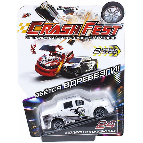Машинка инерционная 1TOY CrashFest от 1Toy