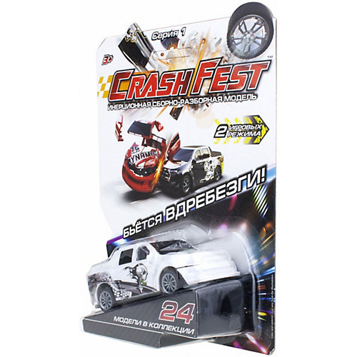 Машинка инерционная 1TOY CrashFest от 1Toy