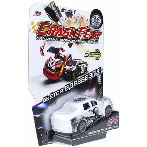 Машинка инерционная 1TOY CrashFest от 1Toy
