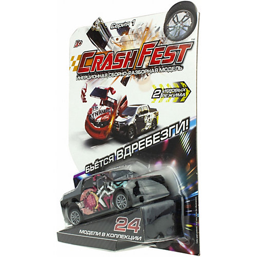 Машинка инерционная 1TOY CrashFest от 1Toy