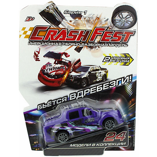 Машинка инерционная 1TOY CrashFest от 1Toy