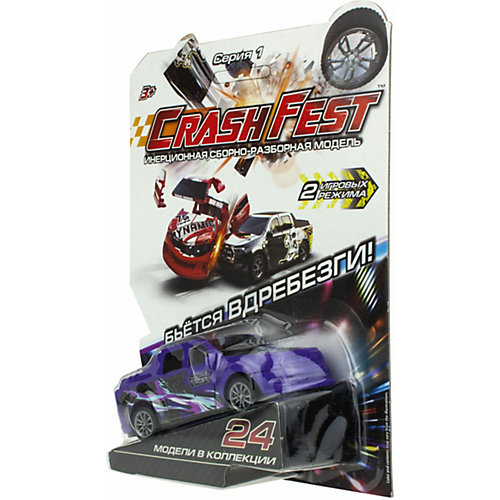 Машинка инерционная 1TOY CrashFest от 1Toy