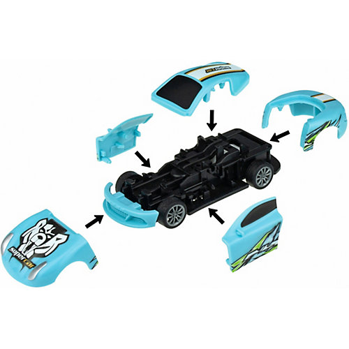 Машинка инерционная 1TOY CrashFest от 1Toy