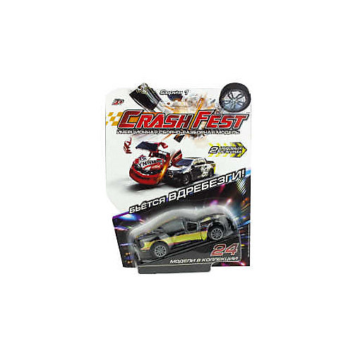 Машинка инерционная 1TOY CrashFest от 1Toy