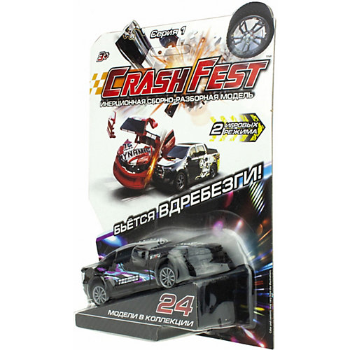 Машинка инерционная 1TOY CrashFest от 1Toy