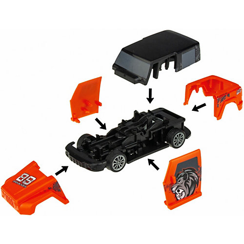 Машинка инерционная 1TOY CrashFest от 1Toy