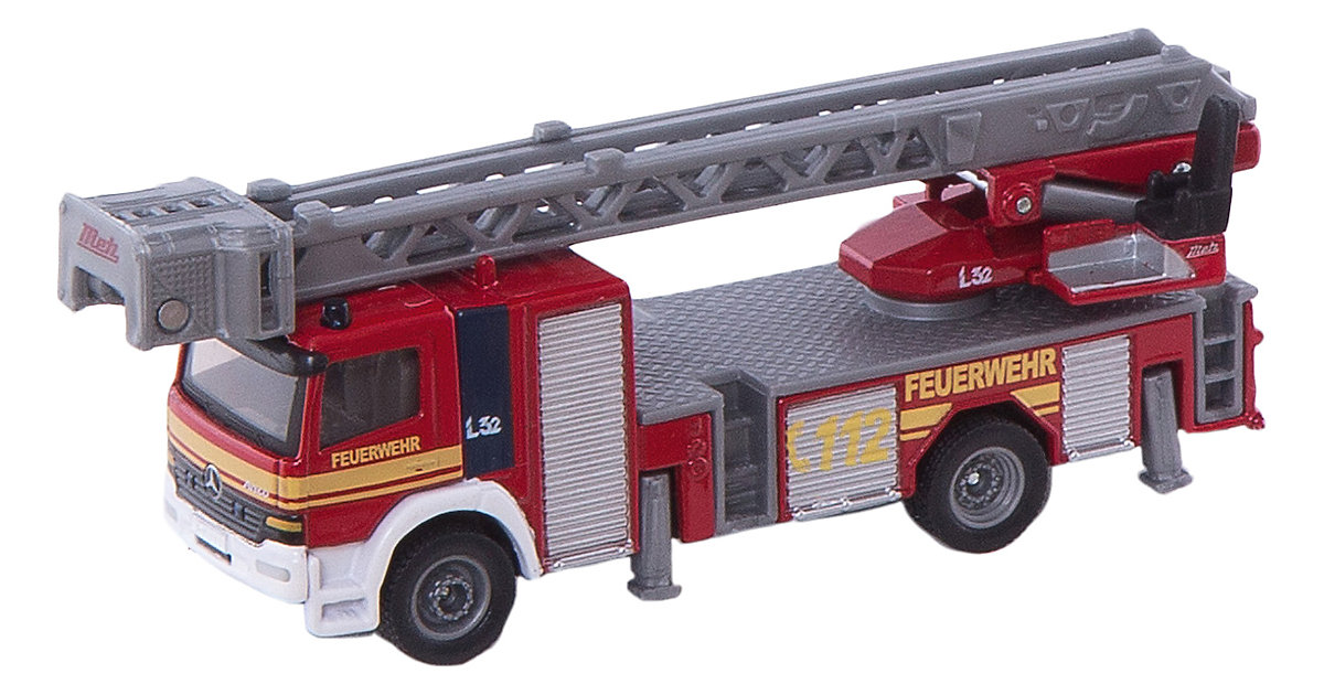 Spielzeug: SIKU SIKU 1841 Feuerwehr Drehleiter 1:87