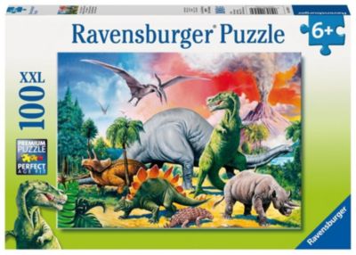 Unter Dinosauriern Puzzle 100 Teile XXL 