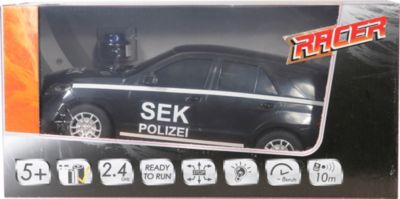 R/C SEK Fahrzeug mit Blaulicht 2.4GHz 2