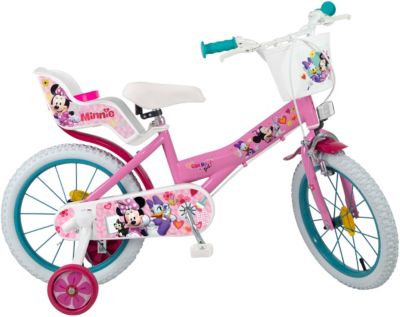 Kinderfahrrad Disney Minnie Mouse Bow-Tique Fahrrad Kinder 16 Zoll B-Ware 