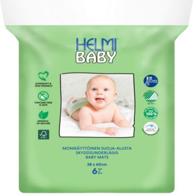 Пеленки впитывающие Helmi Baby 60Х58 СМ, 6 шт