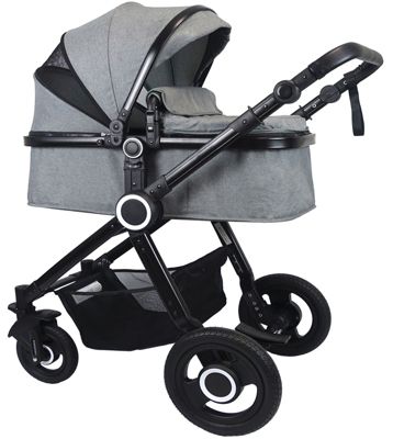 Premium Set 3in1 Kombi - Kinderwagen, gefederter Babywagen ...