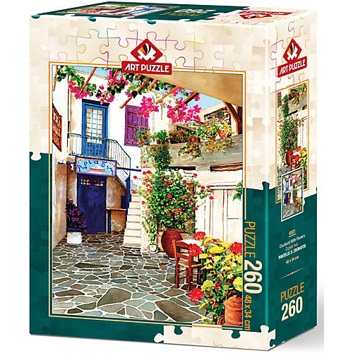 Пазл Art Puzzle Двор с цветами, 260 деталей от Art Puzzle