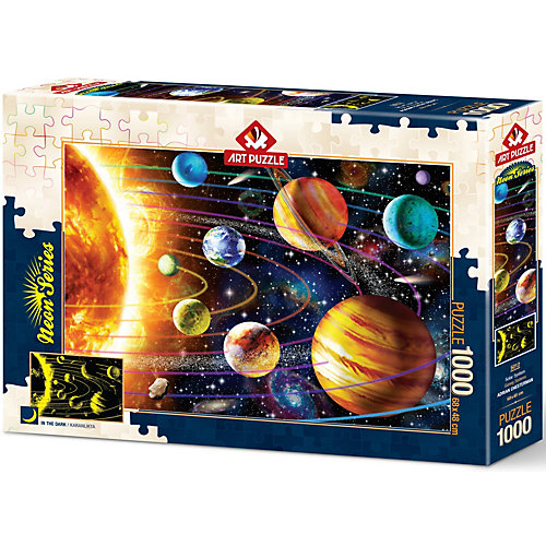 Пазл Art Puzzle Солнечная система, 1000 деталей (неон) от Art Puzzle