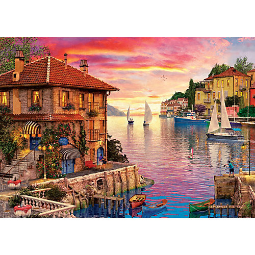 Пазл Art Puzzle Средиземноморская гавань, 1500 деталей от Art Puzzle