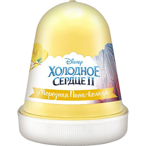 Флаффи слайм Kiki Холодное Сердце 2 "Морозная пина-колада" бежевый 120мл от KiKi
