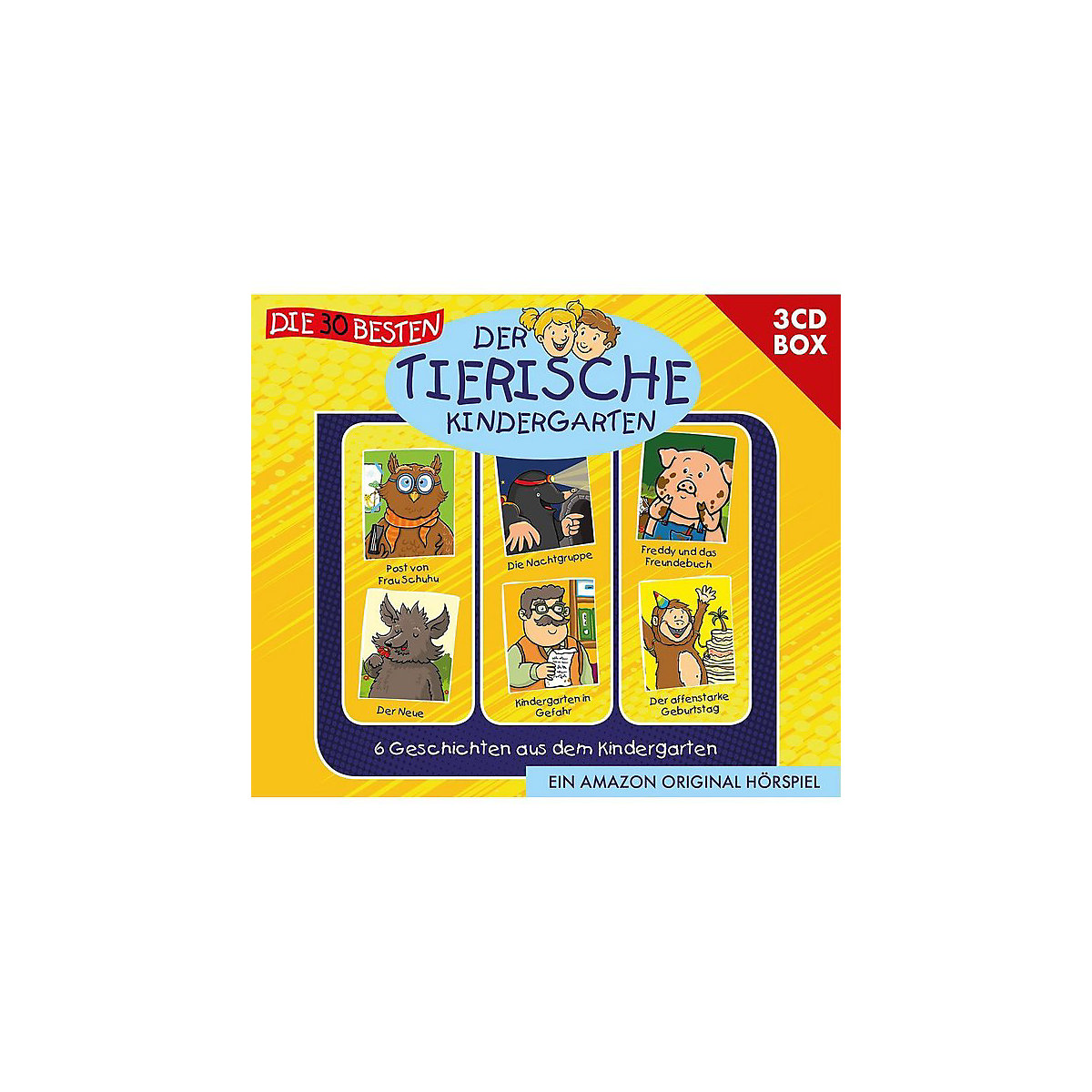 Universal CD DIE 30 BESTEN: Der Tierische Kindergarten (3 CD-BOX)