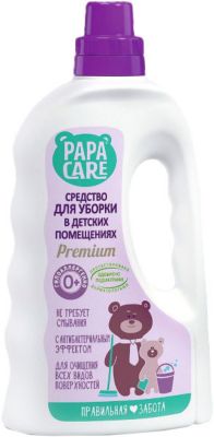 Антибактериальное средство Papa Care для мытья поверхностей в детской, 1 л