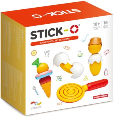 Магнитный конструктор Stick-O Cooking Set, 902001