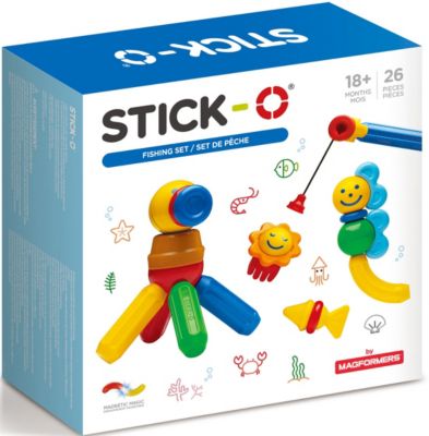 Магнитный конструктор Stick-O Fishing Set, 902006