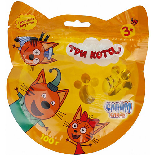 Слайм-слизь Три кота от 1Toy