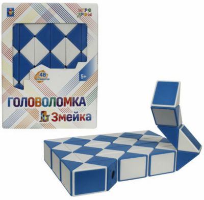 Головоломка 1Toy Змейка, 48 сегментов