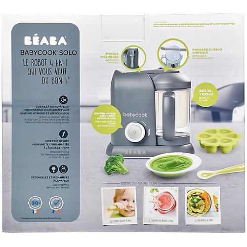 Блендер-пароварка Beaba Babycook Dark Grey