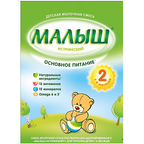 Молочная смесь Малыш Истринский 2, с 6 мес, 350 г от Малыш Истринский
