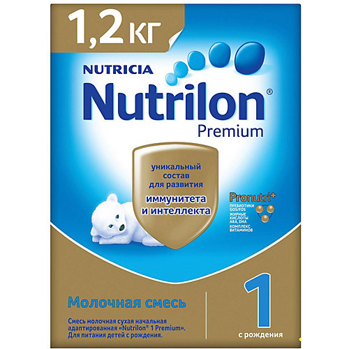 Молочная смесь Nutrilon Premium 1, с 0 мес, 1200 г от Nutrilon