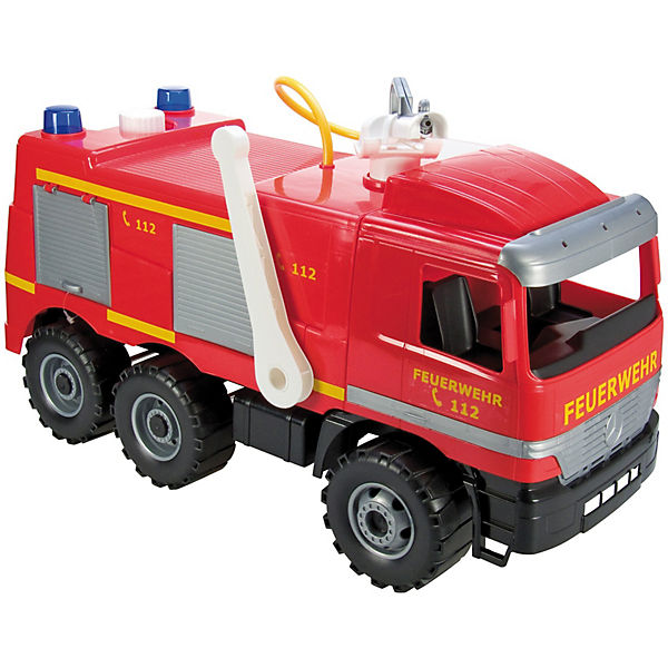 GIGA TRUCKS Feuerwehrauto mit Wasserspritze, 64 x 27 cm