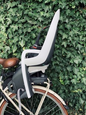 hamax fahrradsitz caress mit gepäckträgeradapter
